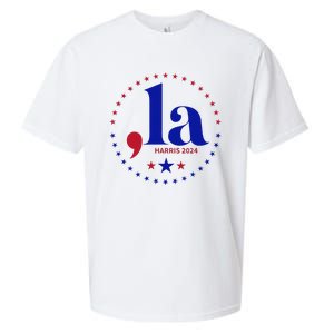 Comma La Kamala Harris For President 2024 Funny Kamala Us Sueded Cloud Jersey T-Shirt