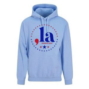 Comma La Kamala Harris For President 2024 Funny Kamala Us Unisex Surf Hoodie