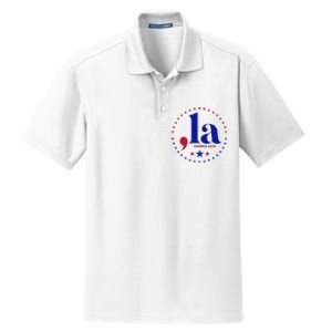 Comma La Kamala Harris For President 2024 Funny Kamala Us Dry Zone Grid Polo