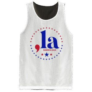 Comma La Kamala Harris For President 2024 Funny Kamala Us Mesh Reversible Basketball Jersey Tank