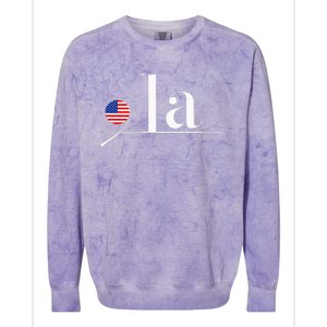 Comma La Kamala Colorblast Crewneck Sweatshirt