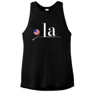 Comma La Kamala Ladies PosiCharge Tri-Blend Wicking Tank