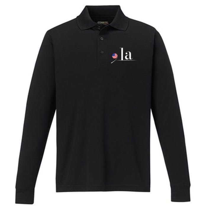 Comma La Kamala Performance Long Sleeve Polo