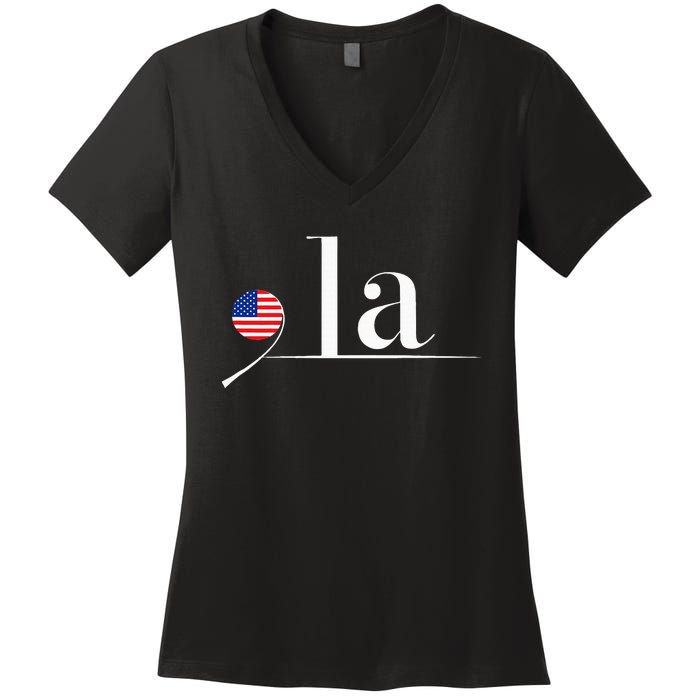 Comma La Kamala Women's V-Neck T-Shirt