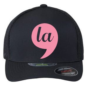 Comma + La Kamala Harris For President 2024 Election Flexfit Unipanel Trucker Cap