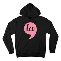 Comma + La Kamala Harris For President 2024 Election Hoodie