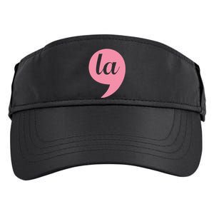 Comma + La Kamala Harris For President 2024 Election Adult Drive Performance Visor