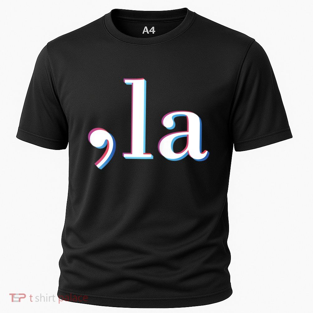 Comma La Kamala Harris Funny Cooling Performance Crew T-Shirt