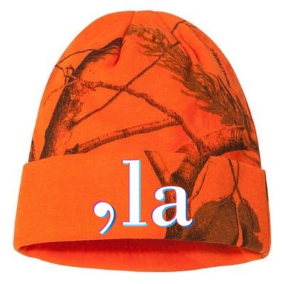 Comma La Kamala Harris Funny Kati Licensed 12" Camo Beanie