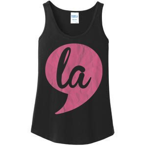 Comma + La Kamala Harris Vp 2024 Election Aka Soror Voting Ladies Essential Tank