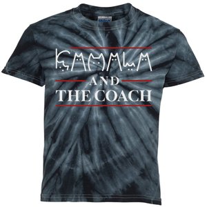 Cat Lady Kamala And The Coach Kids Tie-Dye T-Shirt