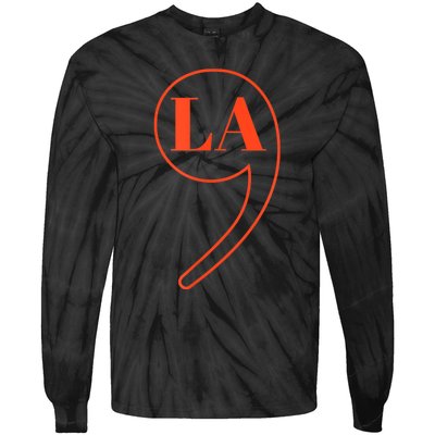 Comma La Kamala Harris Tie-Dye Long Sleeve Shirt