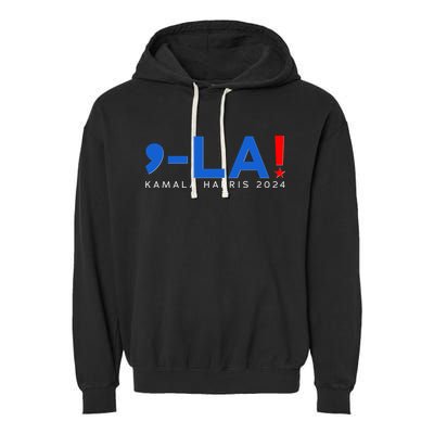Comma La Kamala Harris 2024 Garment-Dyed Fleece Hoodie
