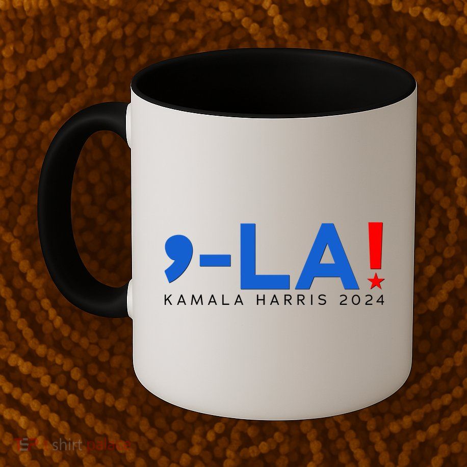 Comma La Kamala Harris 2024 Mug