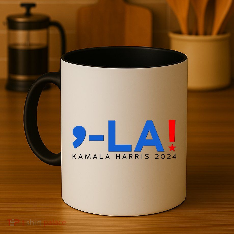 Comma La Kamala Harris 2024 Mug