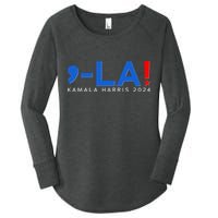 Comma La Kamala Harris 2024 Women's Perfect Tri Tunic Long Sleeve Shirt