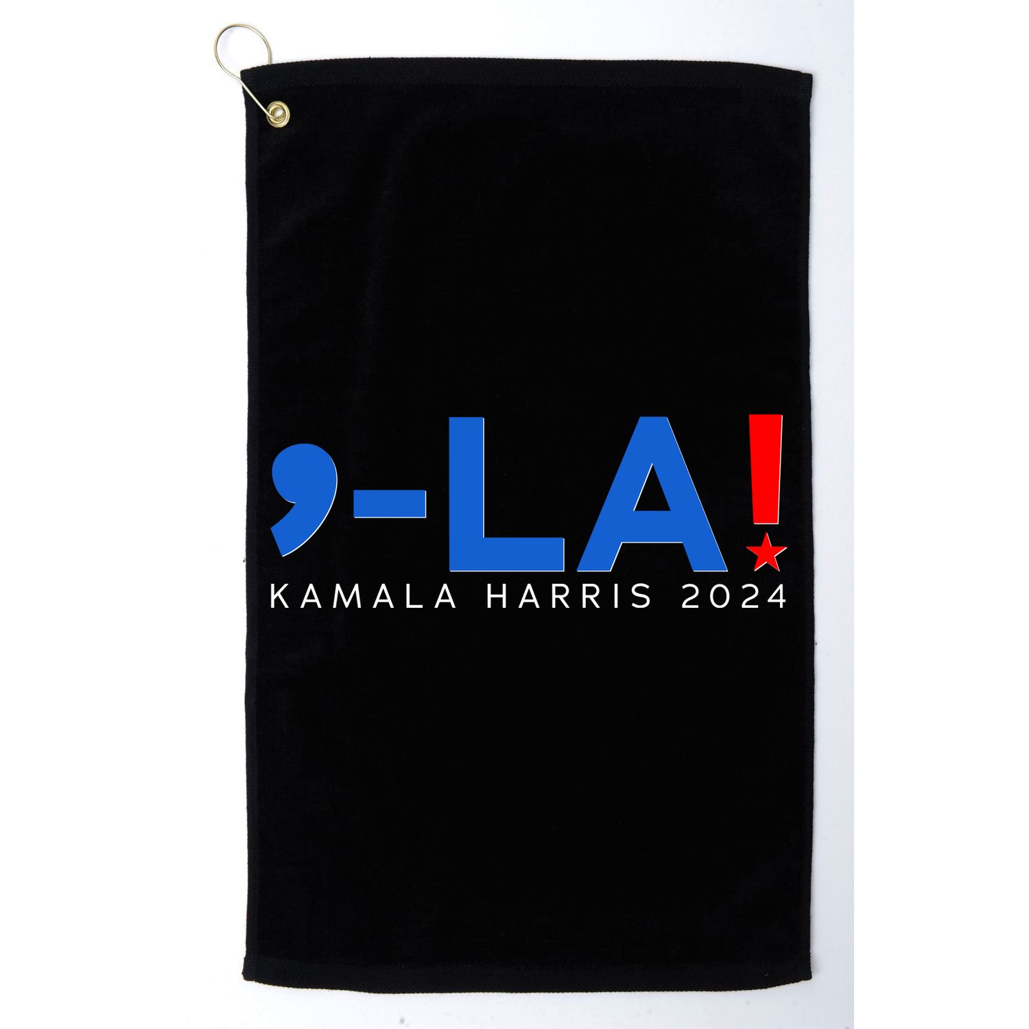 Comma La Kamala Harris 2024 Golf Towel