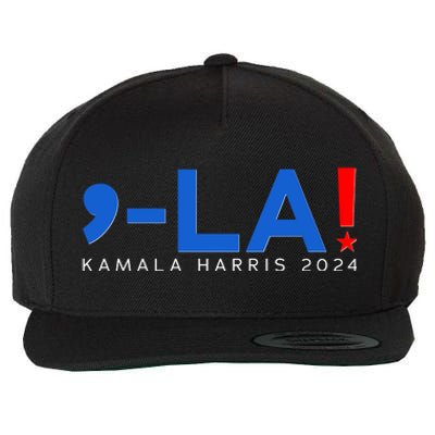 Comma La Kamala Harris 2024 Wool Snapback Cap