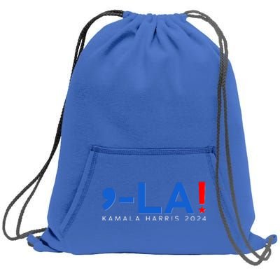 Comma La Kamala Harris 2024 Sweatshirt Cinch Pack Bag