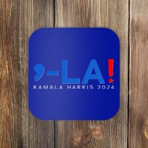 Comma La Kamala Harris 2024 Coaster