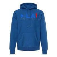 Comma La Kamala Harris 2024 Premium Hoodie