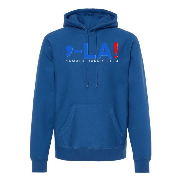 Comma La Kamala Harris 2024 Premium Hoodie