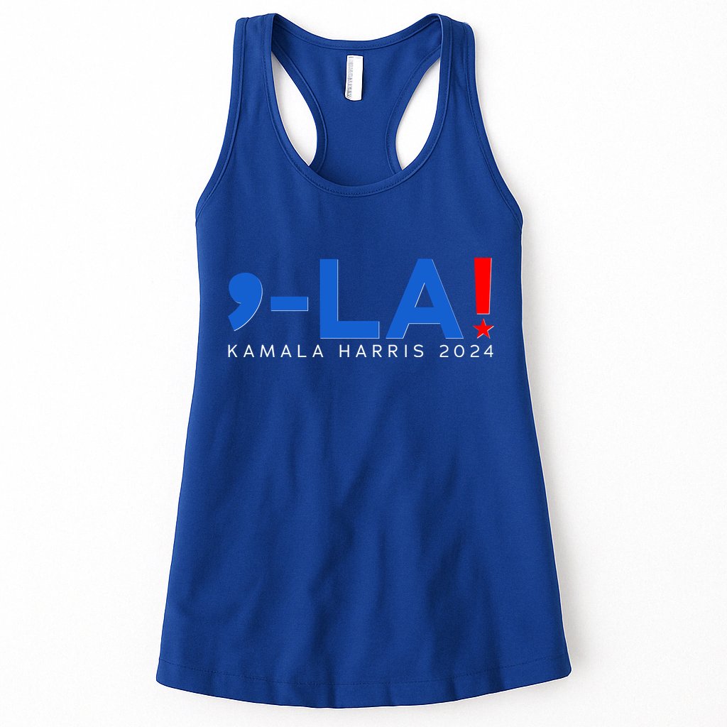 Comma La Kamala Harris 2024 Womens Tank Top