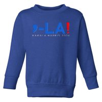 Comma La Kamala Harris 2024 Toddler Sweatshirt