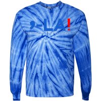 Comma La Kamala Harris 2024 Tie-Dye Long Sleeve Shirt