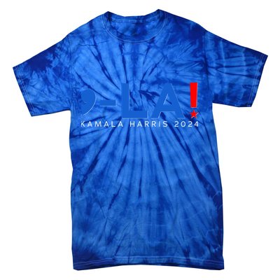 Comma La Kamala Harris 2024 Tie-Dye T-Shirt
