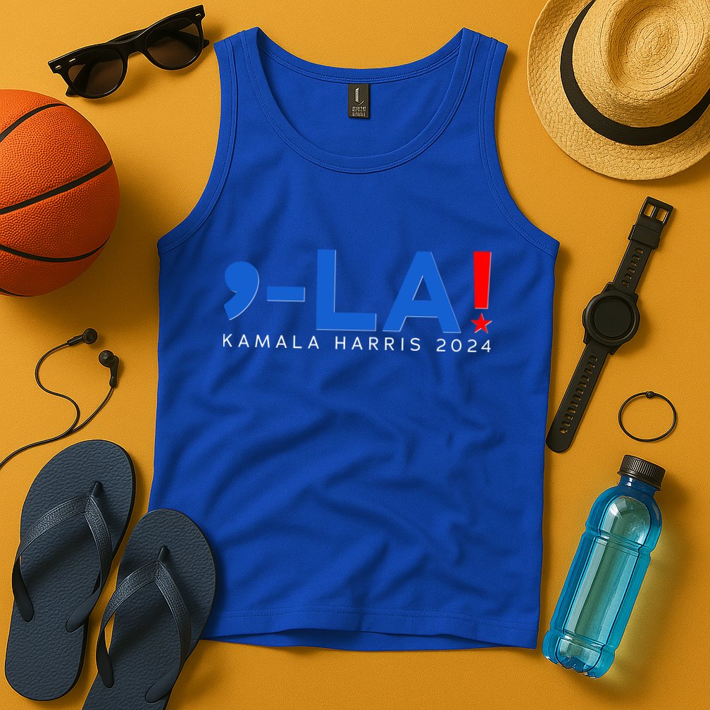 Comma La Kamala Harris 2024 Tank Top