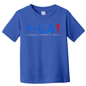 Comma La Kamala Harris 2024 Toddler T-Shirt