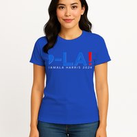 Comma La Kamala Harris 2024 Womens T-Shirt