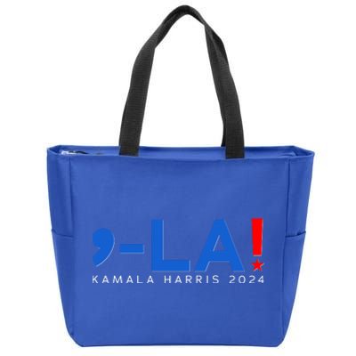 Comma La Kamala Harris 2024 Zip Tote Bag