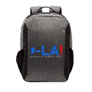 Comma La Kamala Harris 2024 Vector Backpack