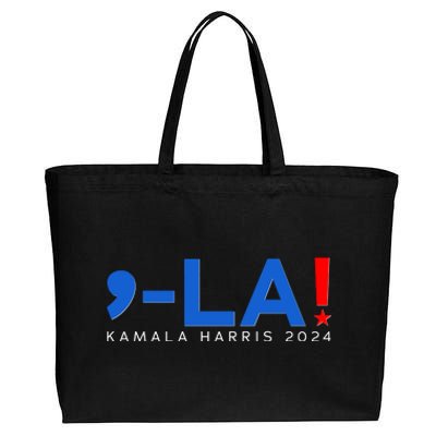 Comma La Kamala Harris 2024 Cotton Canvas Jumbo Tote