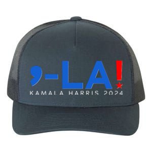 Comma La Kamala Harris 2024 Yupoong Adult 5-Panel Trucker Hat