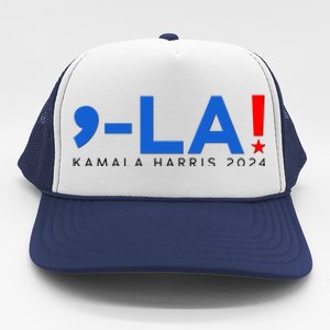 Comma La Kamala Harris 2024 Trucker Hat