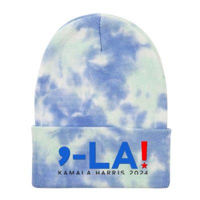 Comma La Kamala Harris 2024 Tie Dye 12in Knit Beanie