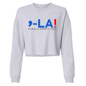 Comma La Kamala Harris 2024 Cropped Pullover Crew