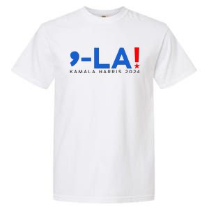 Comma La Kamala Harris 2024 Garment-Dyed Heavyweight T-Shirt