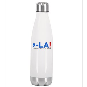 Comma La Kamala Harris 2024 Stainless Steel Insulated Water Bottle