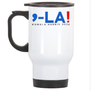 Comma La Kamala Harris 2024 Stainless Steel Travel Mug