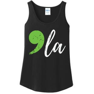 Comma La Kamala Harris Vote 2024 Ladies Essential Tank