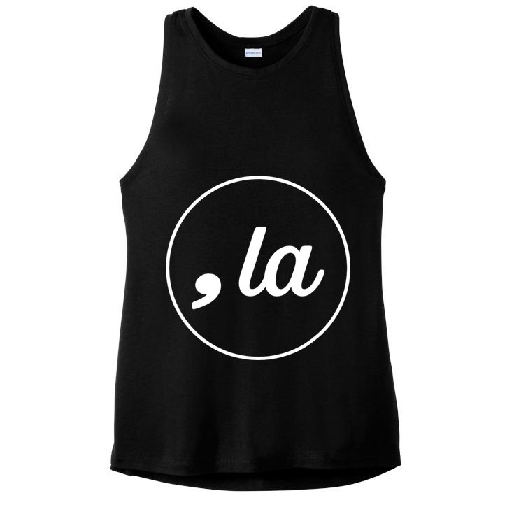 Comma La Kamala Harris California Wash Cute Ladies PosiCharge Tri-Blend Wicking Tank