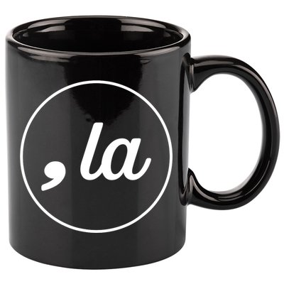 Comma La Kamala Harris California Wash Cute 11oz C Handle Ceramic Mug