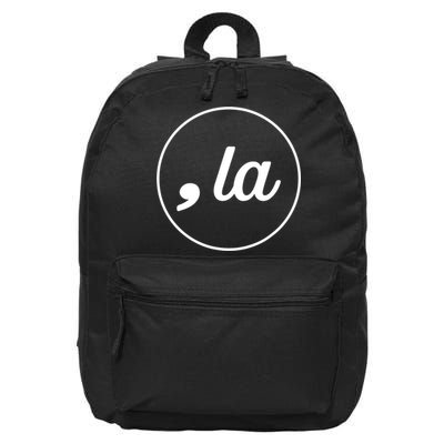 Comma La Kamala Harris California Wash Cute 16 in Basic Backpack