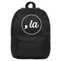 Comma La Kamala Harris California Wash Cute 16 in Basic Backpack