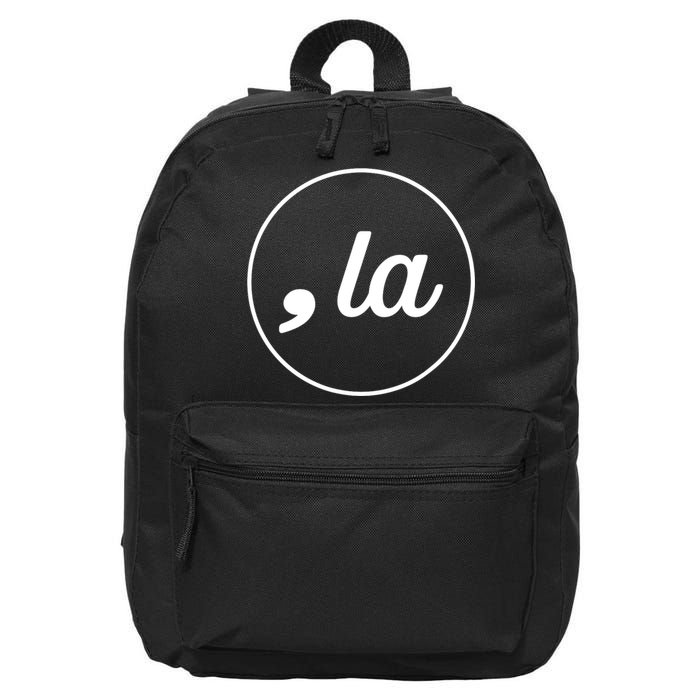 Comma La Kamala Harris California Wash Cute 16 in Basic Backpack
