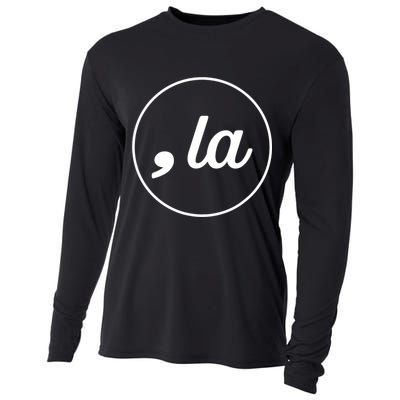 Comma La Kamala Harris California Wash Cute Cooling Performance Long Sleeve Crew